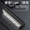 New type of aluminum alloy USB bicycle headlight, high-brightness night riding flashlight, outdoor cross-border accessories details Picture